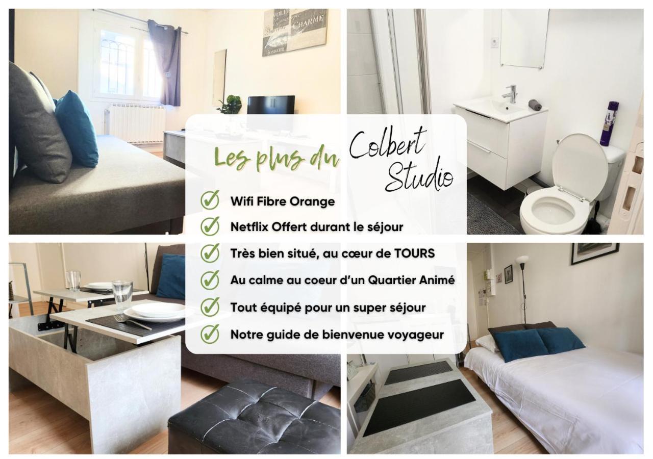 "Colbert Studio" Coeur De Ville - Cathedrale Saint Gatien Tours Extérieur photo